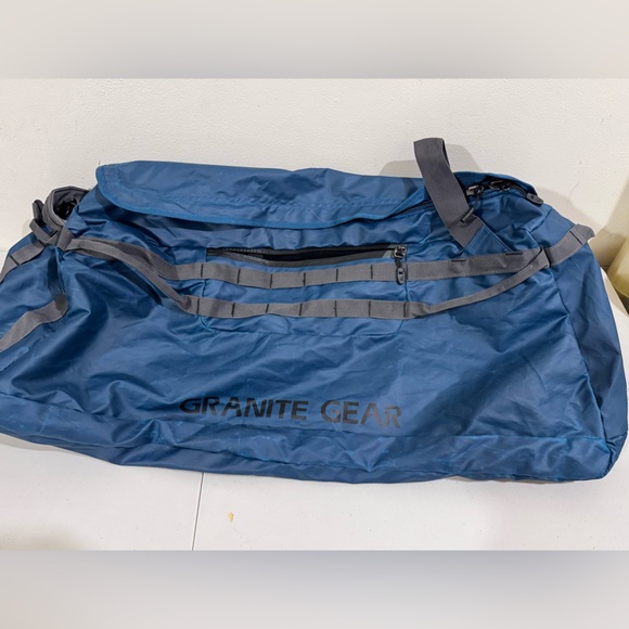 Tobi Navy and Charcoal Duffel Bag - Picture 6 of 9